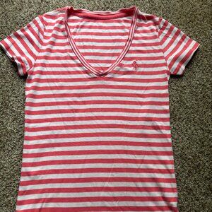 Polo V-Neck Tshirt Womens